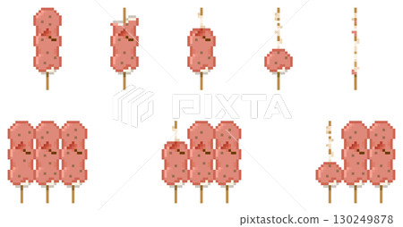 Sakura bean paste dumplings Sakura bean paste dumplings 130249878