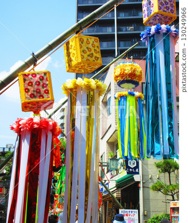 A scene from the Tanabata Festival at Fujinoichi Shopping Arcade in 2025 130249966