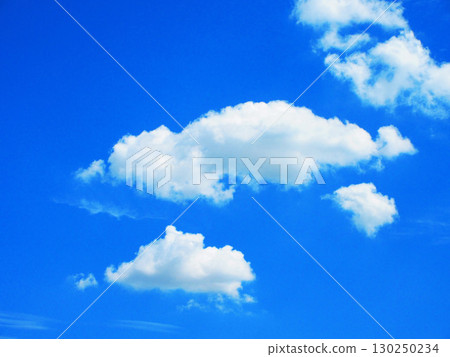 炎熱天氣下藍天白雲的盛夏風景，拍攝於 2025 年 130250234