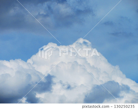 炎熱天氣下藍天白雲的盛夏風景,拍攝於 2025 年 炎熱天氣下藍天白雲的盛夏風景,拍攝於 2025 年 130250235