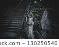 黃昏時分的駒込富士神社，東京都文京區 130250546