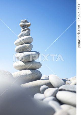 石頭的風景成石海灘（琴浦町） 130250654