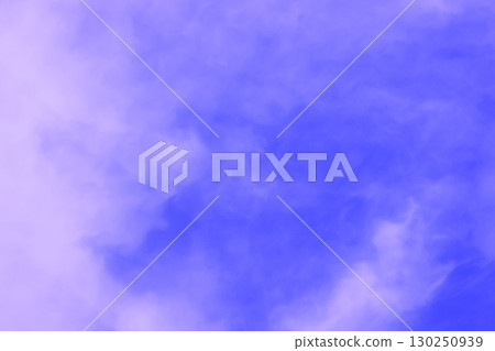 Blue sky with clouds (wallpaper material) 130250939