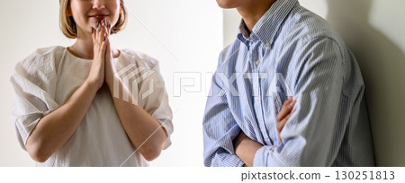 Talking men and women Talking men and women 130251813