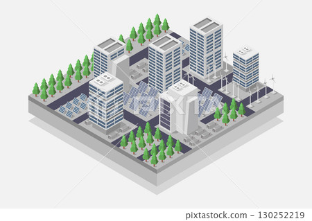 Isometric city 130252219