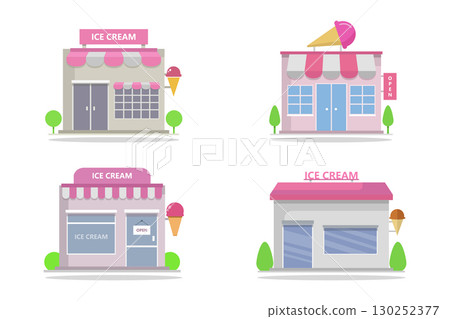 Ice cream shop 130252377