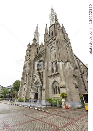 Beautiful Catholic Cathedral Church of Jakarta, Indonesia. 130252550