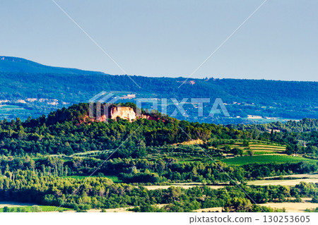 Red rocks in Roussillon, Provence France 130253605