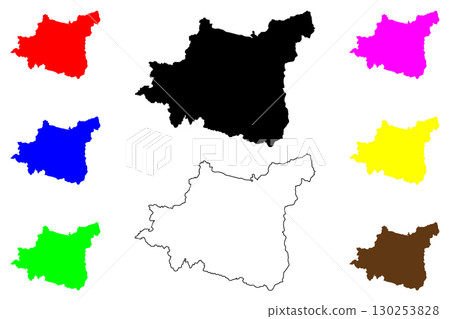 Yamagata city (Japan, Nihon-koku or Nippon-koku, Tohoku region) map vector illustration, scribble sketch Yamagata-shi map Yamagata city (Japan, Nihon-koku or Nippon-koku, Tohoku region) map vector illustration, scribble sketch Yamagata-shi map 130253828