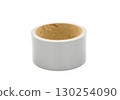 Duct tape roll silver repair reel isolated 130254090