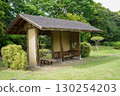 Garden with gazebo 130254203