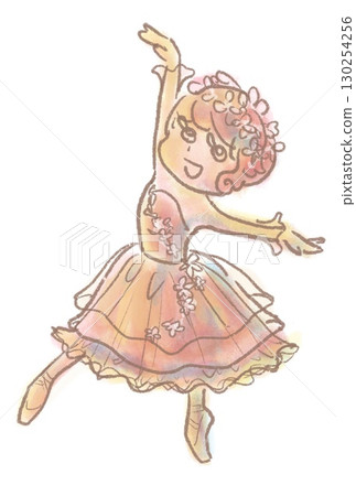 芭蕾舞女星跳芭蕾舞劇《胡桃鉗》中的《花之圓舞曲》 芭蕾舞女星跳芭蕾舞劇《胡桃鉗》中的《花之圓舞曲》 130254256