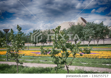 New capital of Kazakhstan city Astana. 130255717