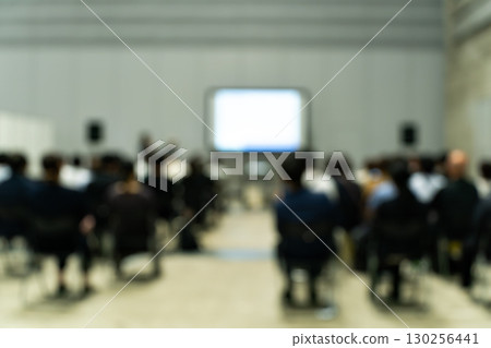 Exhibition Event Blur 130256441