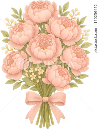 美麗又有氣氛的花卉插圖 美麗又有氣氛的花卉插圖 130256452