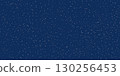 Dark blue background with small white dots resembling stars in the night sky. Minimal seamless pattern. Space and astronomy concept. Vector illustration. 130256453