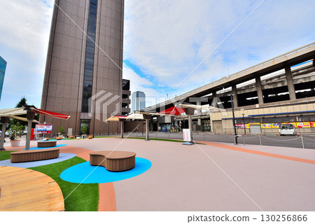 愛知縣：名古屋城市景觀：名站小公園 130256866