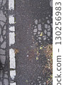 Weathered asphalt 130256983