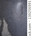 Asphalt wet in the rain 130256991