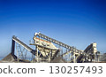 Plant for production of gravel (gravel-pit) 130257493