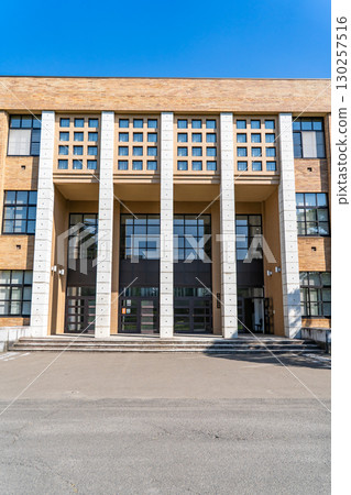 Tohoku University Main Building 1 (Katahira Campus) Scratch tiled school building 130257516