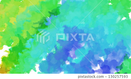 Abstract colorful watercolor background. vector 130257593