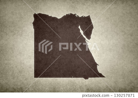 Map of Egypt on an paper Map of Egypt on an paper 130257871