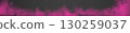 Very long light pink or magenta color cloudiness or haze isolated on transparent background 130259037