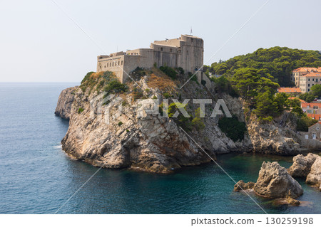 Lovrijenac Fortress in Dubrovnik, Croatia, Europe Lovrijenac Fortress in Dubrovnik, Croatia, Europe 130259198