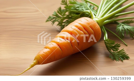 Carrots with leaves 130259399