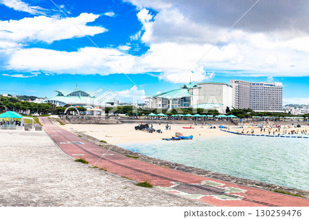 Seaside scenery in Ginowan City, Okinawa Prefecture Seaside scenery in Ginowan City, Okinawa Prefecture 130259476