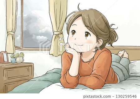 Miyu Series: A slightly overweight woman fantasizing about what she would do if she lost weight Miyu Series: A slightly overweight woman fantasizing about what she would do if she lost weight 130259546