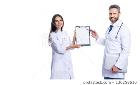 prescription healthcare. medical service. doctor hold clipboard writing prescription to patient. medical record checkup. medical prescription after doctor checkup. copy space banner prescription healthcare. medical service. doctor hold clipboard writing prescription to patient. medical record checkup. medical prescription after doctor checkup. copy space banner 130259610