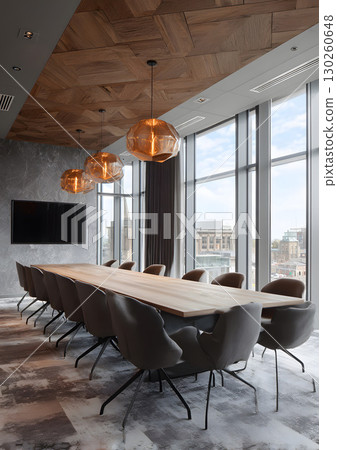 modern portside boardroom meeting 130260648