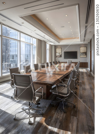 modern portside boardroom meeting 130260650