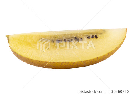 Kiwi fruit cut isolated on a white background Kiwi fruit cut isolated on a white background 130260710