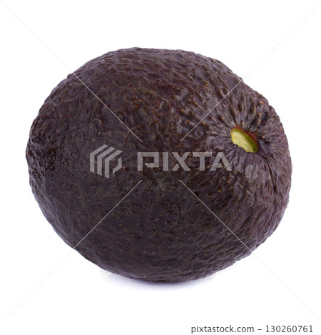 Avocado is a natural food with multivitamins isolated on a white background. Avocado is a natural food with multivitamins isolated on a white background. 130260761
