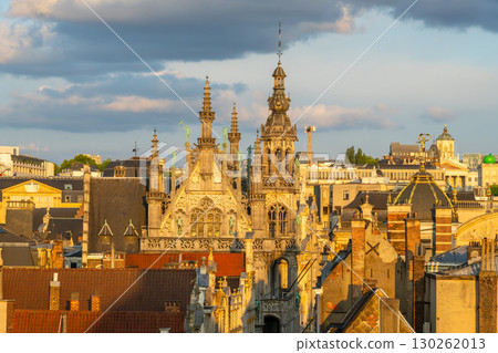 Churches and Cathedrals in City Center. Brussels, Belgium Churches and Cathedrals in City Center. Brussels, Belgium 130262013