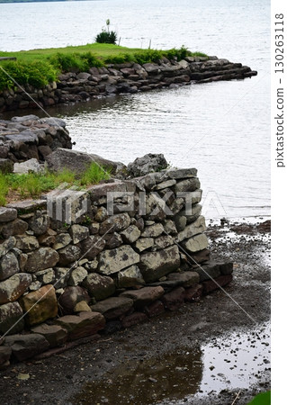 Omura Domain Funagura Ruins (Omura City, Nagasaki Prefecture: Funagura of Kushima Castle) Omura Domain Funagura Ruins (Omura City, Nagasaki Prefecture: Funagura of Kushima Castle) 130263118