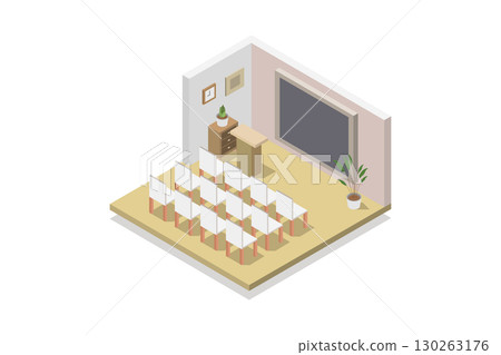 Isometric conference room Isometric conference room 130263176
