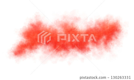 Red smoke cloud with soft texture and transparency effect isolated on alpha background for creative design use Red smoke cloud with soft texture and transparency effect isolated on alpha background for creative design use 130263331