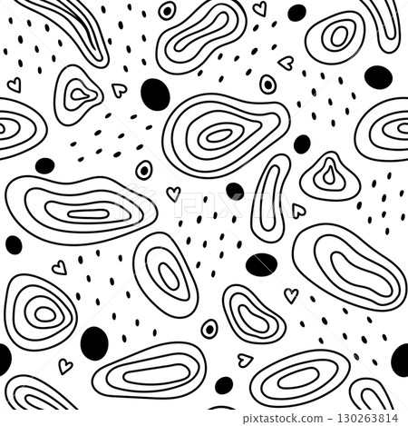doodle seamless pattern doodle seamless pattern 130263814