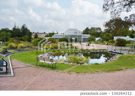 Kaisaniemi Botanical Garden in Helsinki, Finland Kaisaniemi Botanical Garden in Helsinki, Finland 130264312