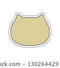 Cat sticker style 130264429