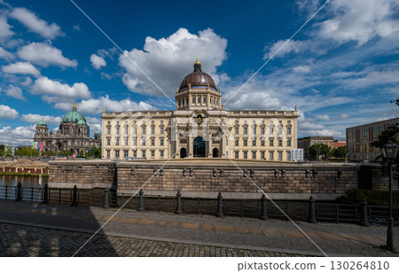 The Berliner Stadtschloss ( City Palace ), Humboldt Forum in Berlin, Germany. 130264810
