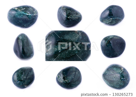 Collection of stone mineral Heliotrope 130265273