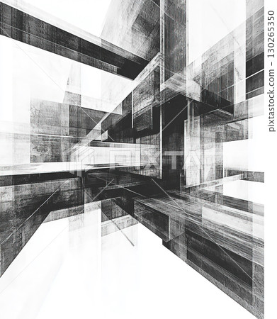 Monochrome geometric architecture Monochrome geometric architecture 130265350