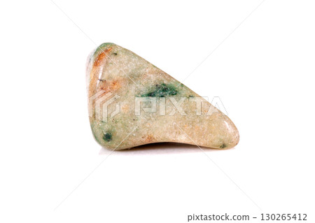 Macro mineral stone jasper on a white background Macro mineral stone jasper on a white background 130265412