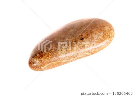 Macro mineral stone jasper on a white background Macro mineral stone jasper on a white background 130265463