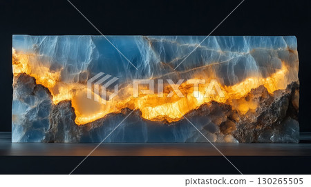 Vivid Fiery Abstract onyx 130265505